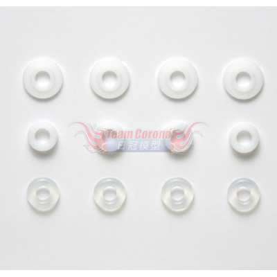 Tamiya 53574 TRF DAMPER ROD GUIDE & O-RING SET (4SETS)